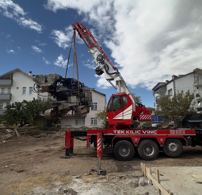 Aksaray Vinç Kiralamada Güvenilir Çözüm